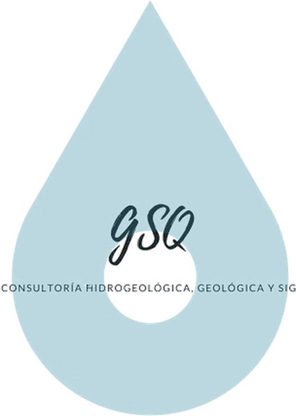 Logotipo de GSQ, una gota de agua